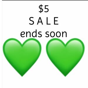 $5.00 Sale - 💚💚items $5.00